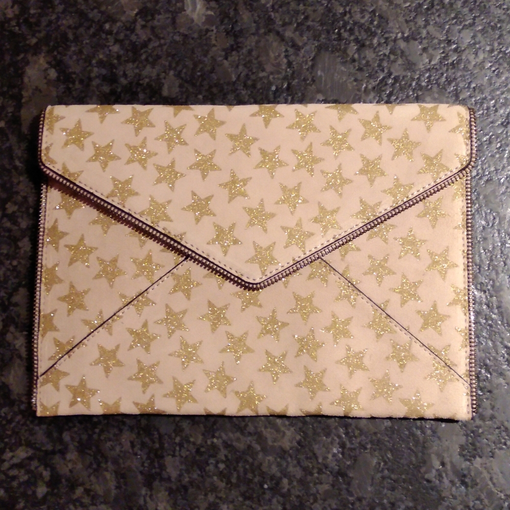 Rebecca Minkoff Suede clutch
